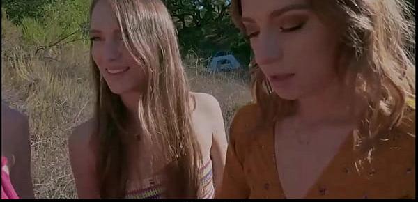  Three Hot Young Teen Best Friends Fucked By Camp Counselor While On Camping Trip